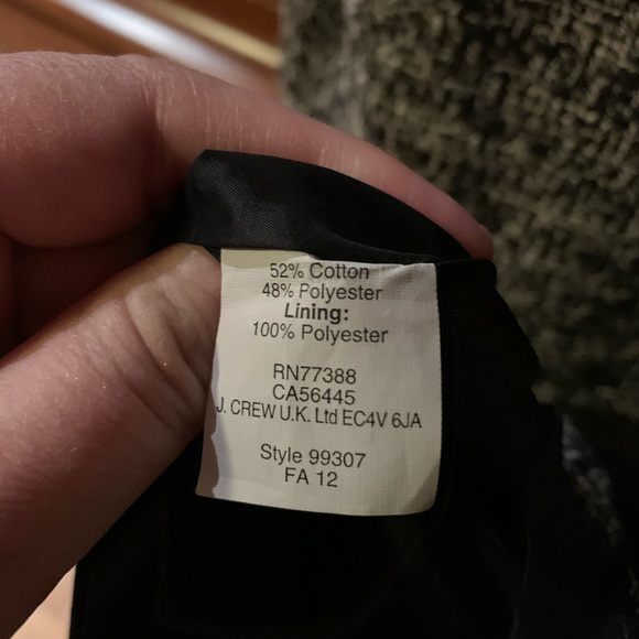 JCrew Sleeveless Shift Dress Pepper Tweed - Picture 6 of 7